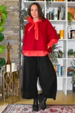 Paloma Tela Poet Blouse Chilli